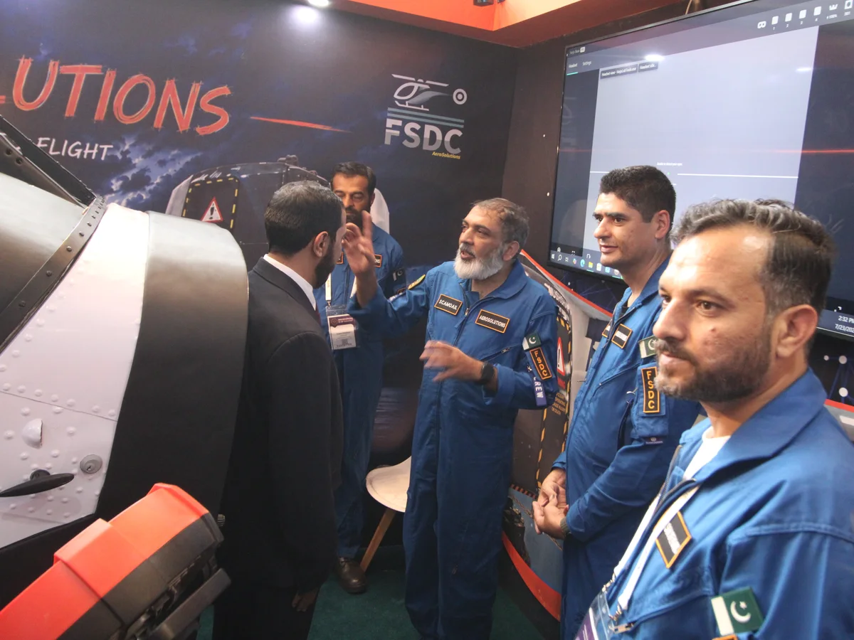 The FSDC Aerosolutions team at Indus RAS Expo 2026